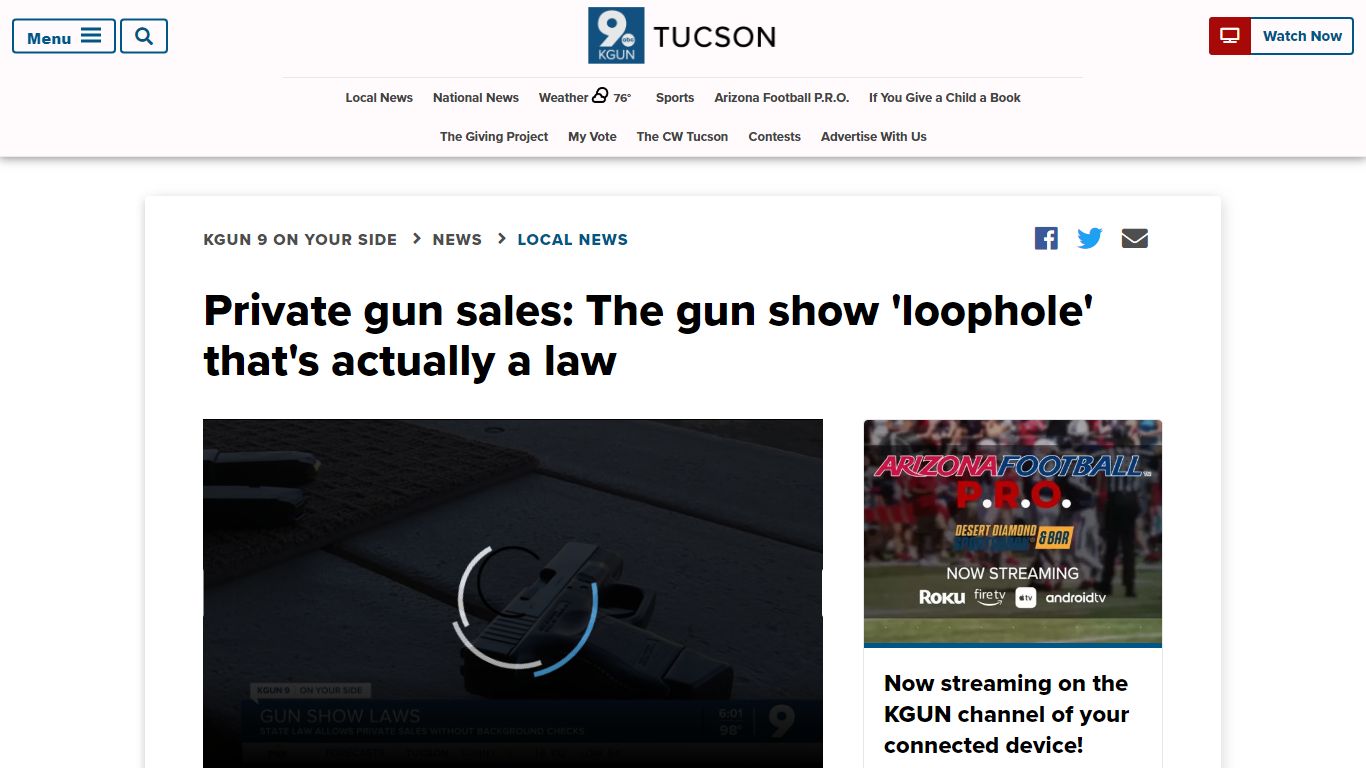 Private gun sales: The gun show 'loophole' that's actually a law